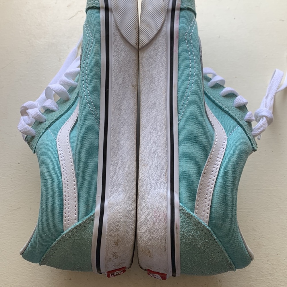 Mint Colored Vans - image 3